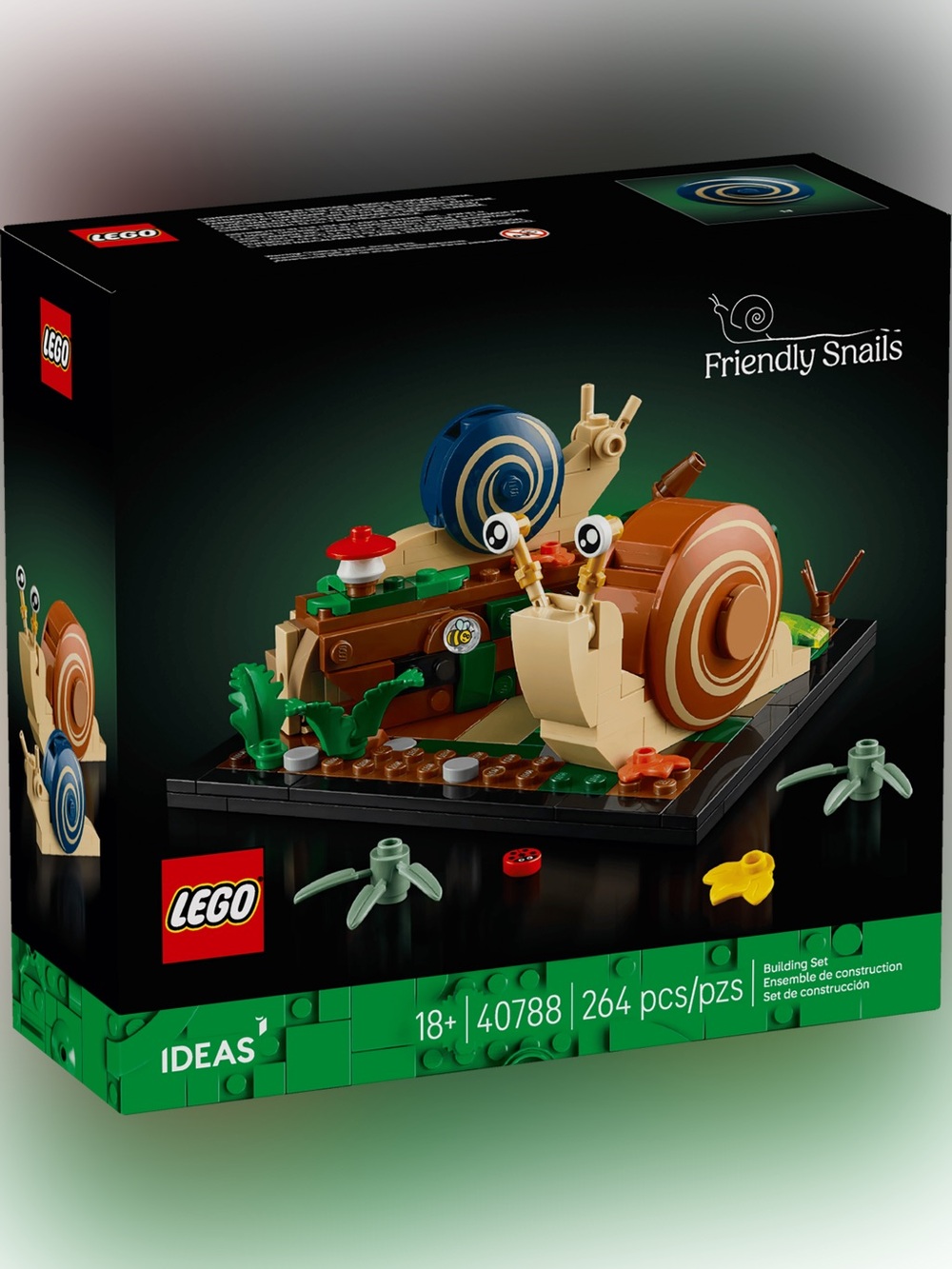 BNIB 🐌 LEGO Ideas Friendly Snails 40788
